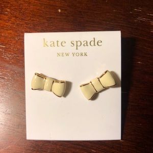 kate spade bow tie earrings